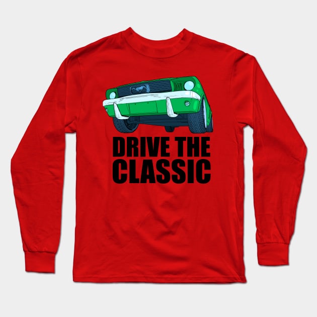 Ford mustang Long Sleeve T-Shirt by vanpaul54